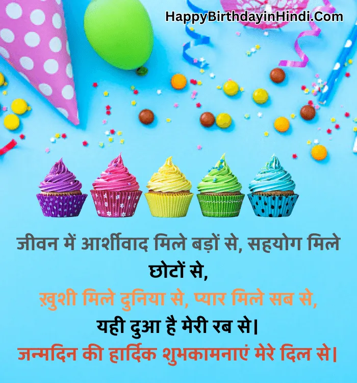 Happy Birthday Hindi Image